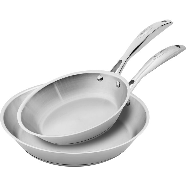 Scanpan STS Koekenpannenset – 20 cm & 28 cm – Premium RVS – PFAS-Vrij Anti-aanbak