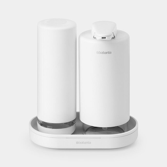 Brabantia SinkStyle Zeepdispenser Set 2x 200 ml Mineral Fresh Wit