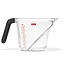 OXO Good Grips Maatbeker 1 Liter – In te Lezen van Bovenaf – BPA-Vrij Kunststof – Anti-Slip Handvat