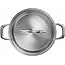 Scanpan Kookpan STS 20cm met geïntegreerd afgiethulp in deksel