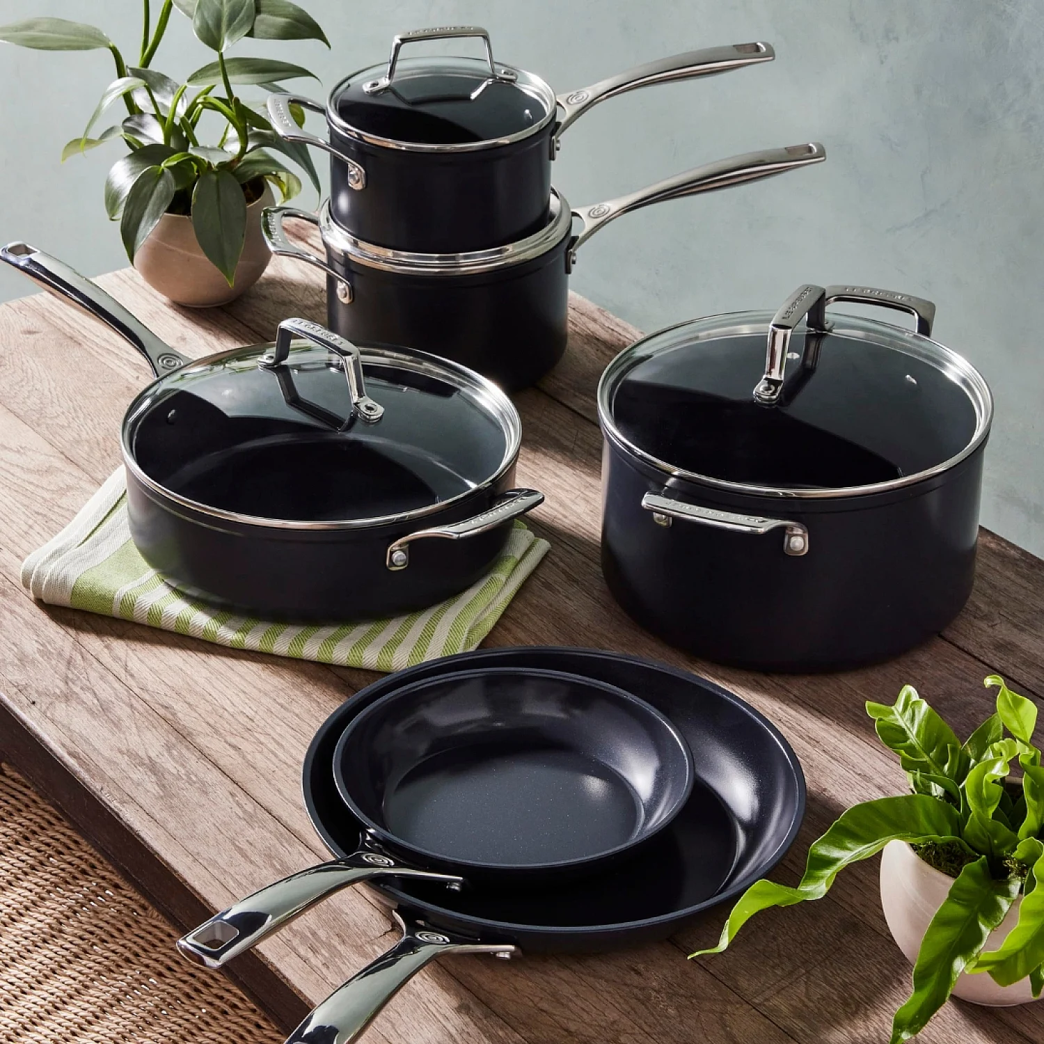 Le Creuset Essential Keramische Pannen PFAS-Vrij