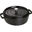 Staub Braadpan / Cocotte Laag Zwart 28cm