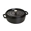 Staub Braadpan / Cocotte Laag Zwart 28cm