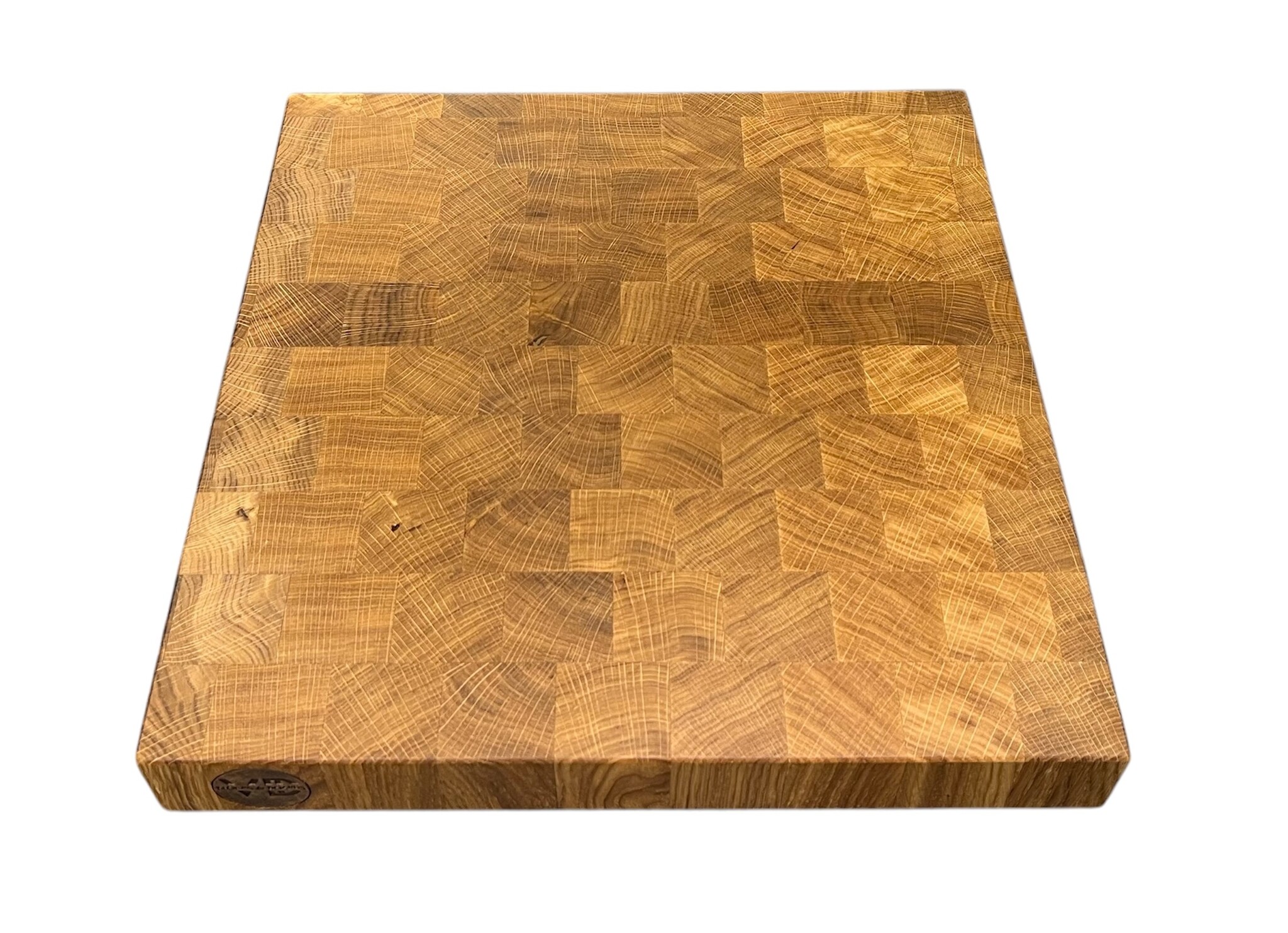 Ideale Hakblok Van Schots Eikenhout | Knoflook | Plaatje Voor Op Het Aanrecht Duurzaam Geproduceerd Hout Made In Scotland