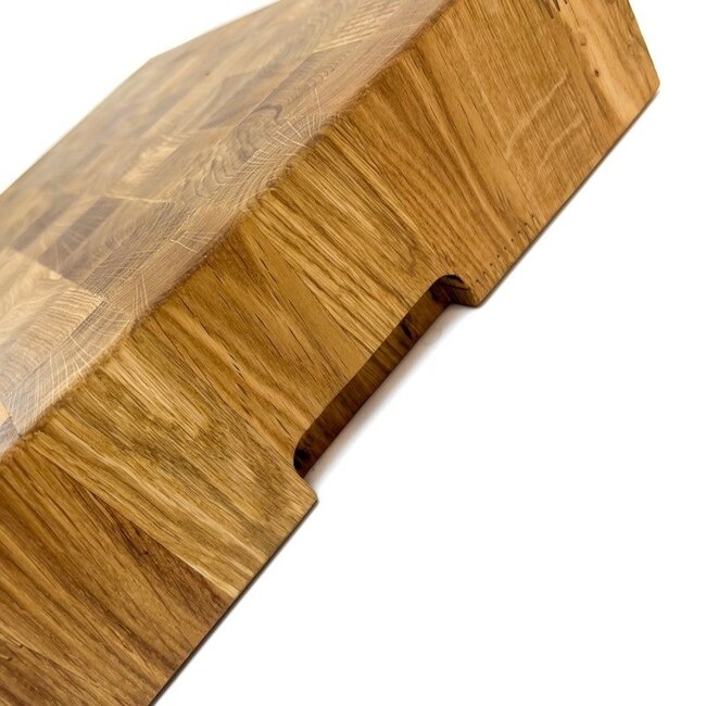 Blocks & Boards Hakblok Eikenhout VD8 42 x 28 cm met handgreep