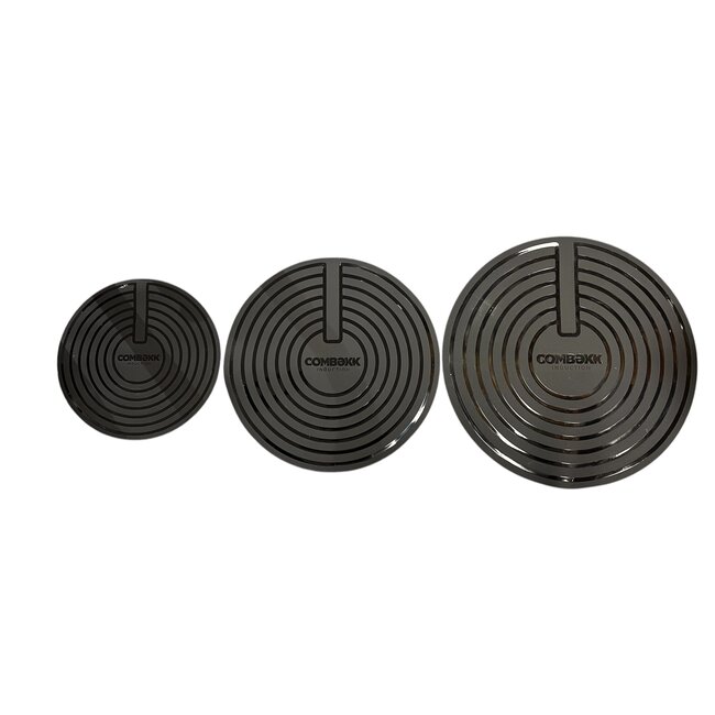 Combekk Inductie bescherm matjes  - Set van 3 Stuks - 28, 24 en 18 cm