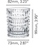 Nachtmann Ethno Whiskyglazen 294ml Set van 8 – Beiers Kristalglas Tumblers voor Whisky & Cocktails