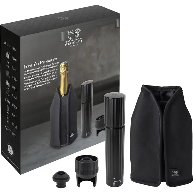 Peugeot Geschenkset Wijn Fresh 'n Preserve 2-Delig