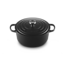 Le Creuset Gietijzeren braadpan Signature Mat Zwart 6.7L - 28cm