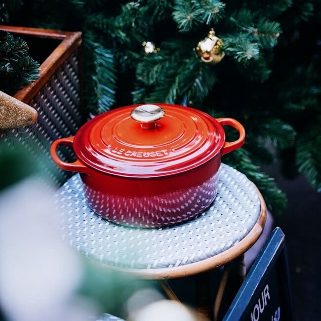 Le Creuset Braadpan gietijzer Signature Kersenrood 4.2L / 24cm