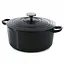 BK Braadpan Gietijzer Bourgogne Zwart 6.7 liter/ 28cm