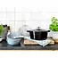 BK Braadpan Gietijzer Bourgogne Zwart 6.7 liter/ 28cm