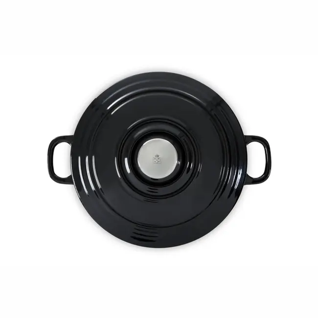 BK Braadpan Gietijzer Bourgogne Zwart 6.7 liter/ 28cm