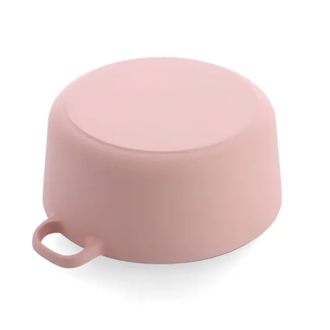 BK Bourgogne Gietijzeren Braadpan – 24 cm – 4.2 liter - Blush Pink (Geëmailleerd) - Ovenbestendig tot 230°C
