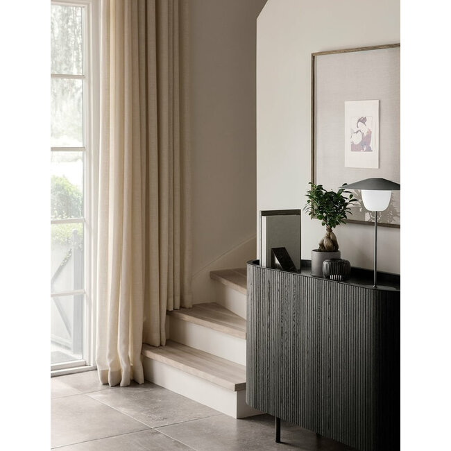 Blomus Lito Lantaarn Poedercoat Staal – Zwart (Maat XS)