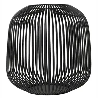 Blomus Lantaarn Lito Zwart M Blomus Lantaarn Lito Zwart M