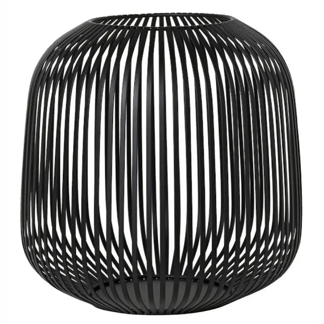 Blomus Lantaarn Lito Zwart Maat: M