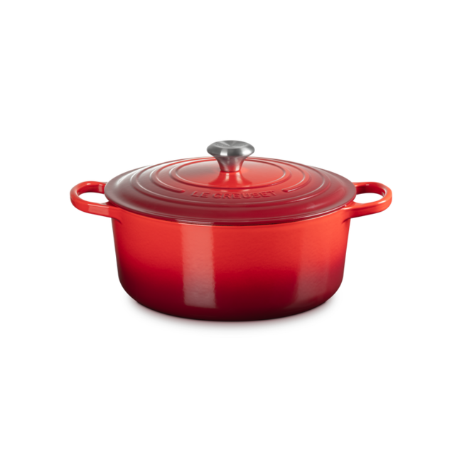 Le Creuset Braadpan Signature Kersenrood 6.7 liter - 28 cm