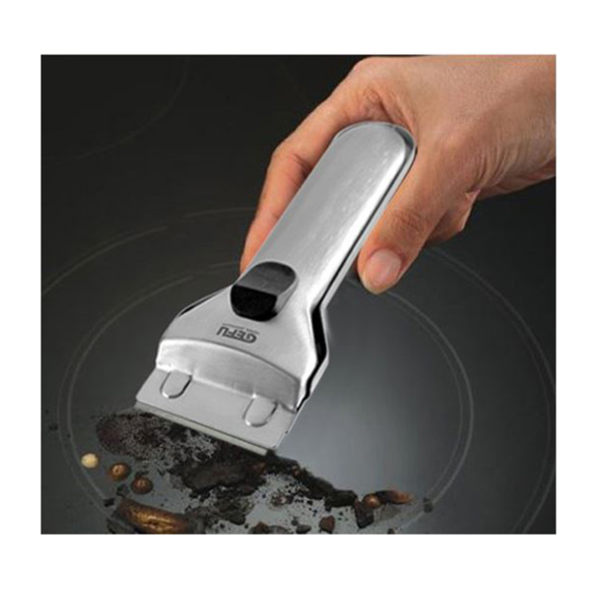 Gefu Kookplaatkrabber Polito Krachtige Reiniger voor glazen kookplaten