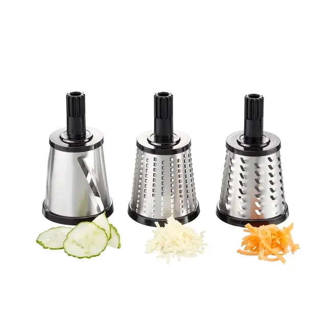 Gefu Trommelrasp Transforma met 3 trommels