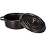 Staub Braadpan Cocotte Gietijzer Laag Zwart 4Liter 26cm