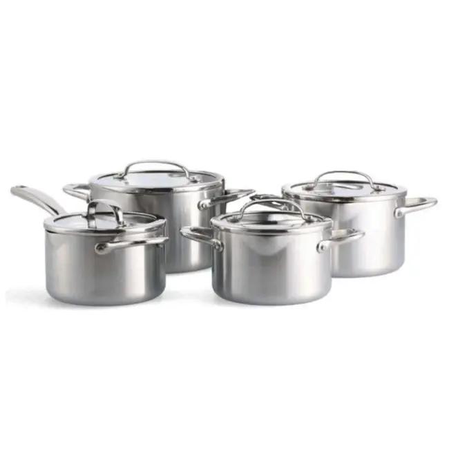 BK Pannenset Twist 4-delig met uniek afgietsysteem