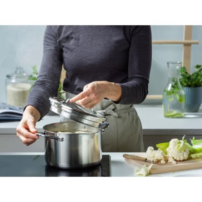 BK Pannenset Twist 4-delig met uniek afgietsysteem