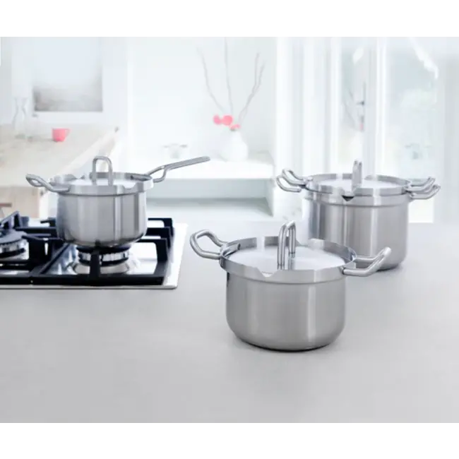 BK Pannenset Q-linair Master RVS (4-delig)