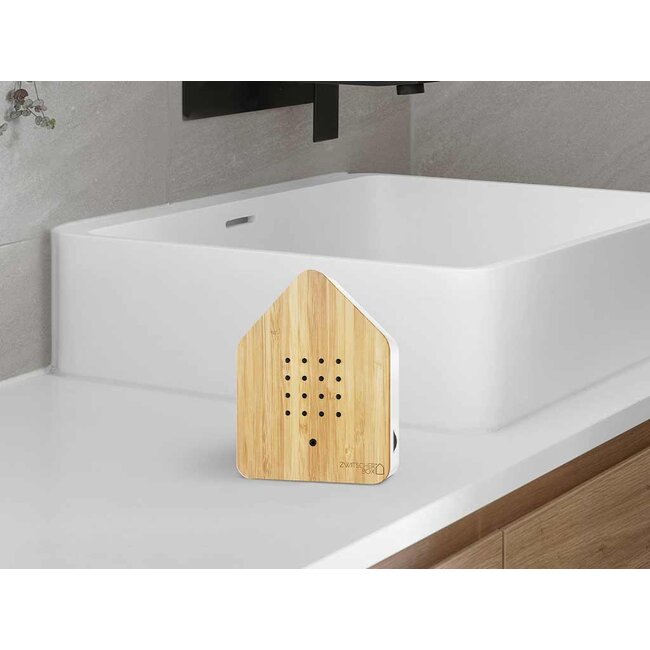 Relaxound Zwitscherbox Vogelhuisje Classic Bamboo