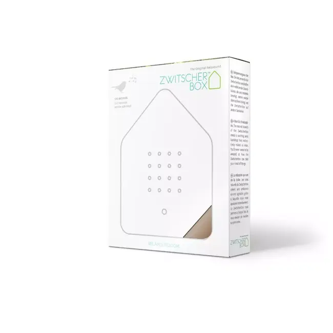 Relaxound Zwitscherbox Birdybox Vogelhuisje Classic Taupe
