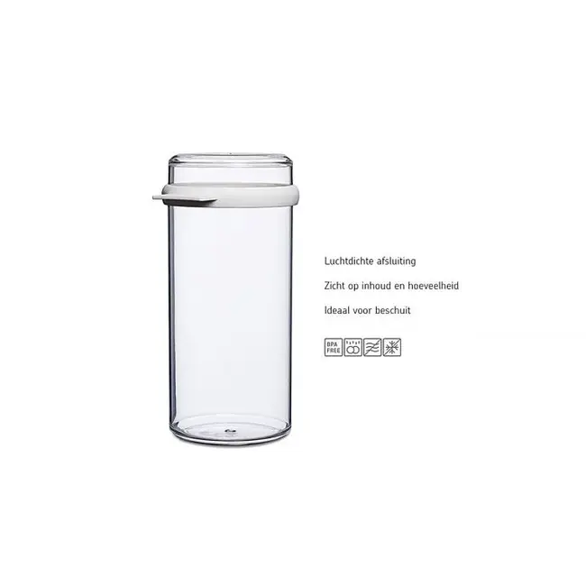 Mepal Beschuitdoos Stora Wit 1.9 L