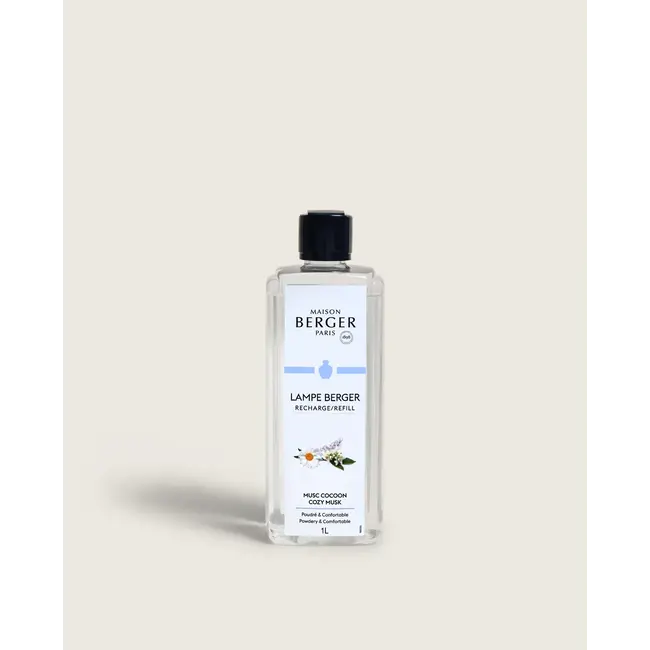 Lampe Berger Navulling Geurbrander Musc Cocoon / Cozy Musk 1L
