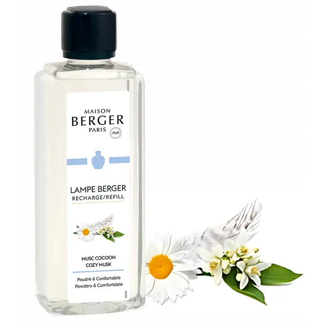 Lampe Berger Navulling Geurbrander Musc Cocoon / Cozy Musk 1L