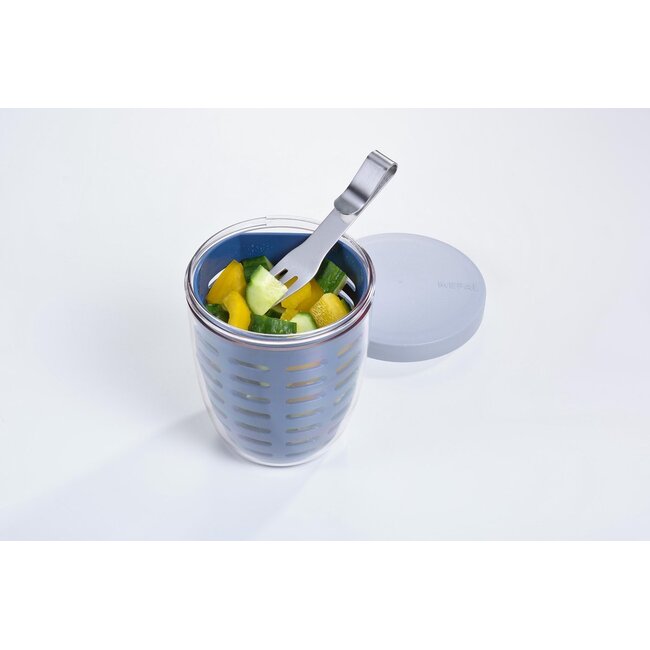 Mepal Ellipse Fruit en Veggie - 600 ml - Nordic Denim