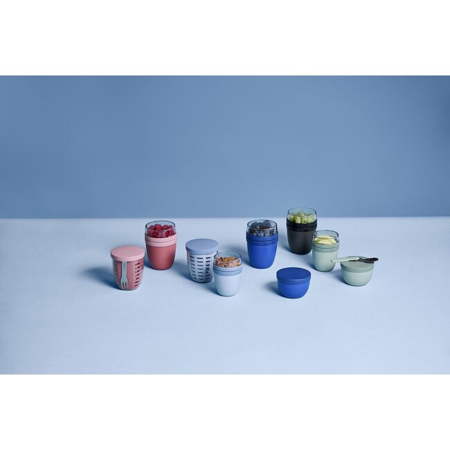 Mepal Ellipse Fruit en Veggie - 600 ml - Nordic Denim