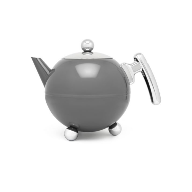 Bredemeijer Theepot Bella Ronde Cool Grey 1.2L