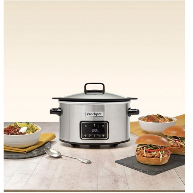 CrockPot Slowcooker CR111 Sizzle & Stew Digital  3,5L