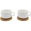 Bredemeijer Theekop Umea Wit 250 ml 2 Stuks