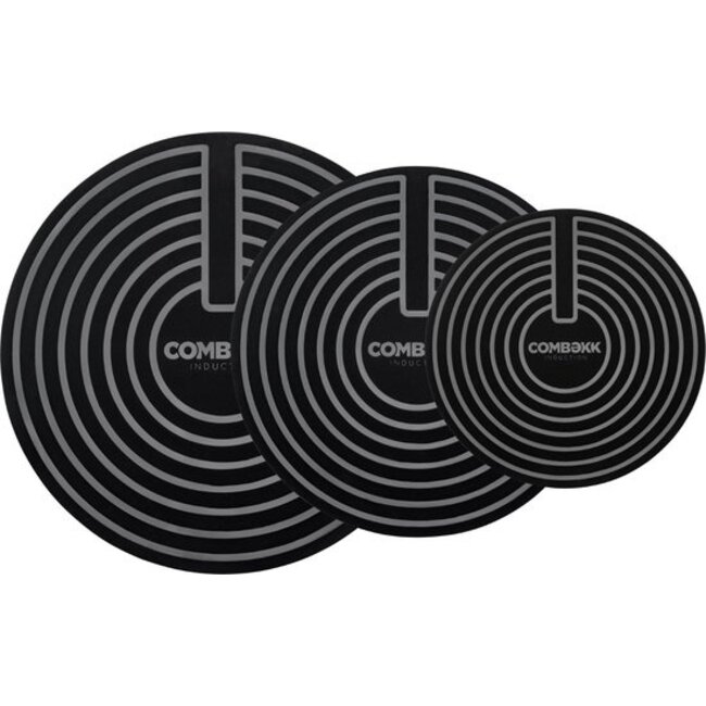 Combekk Inductie bescherm matjes  - Set van 3 Stuks - 28, 24 en 18 cm