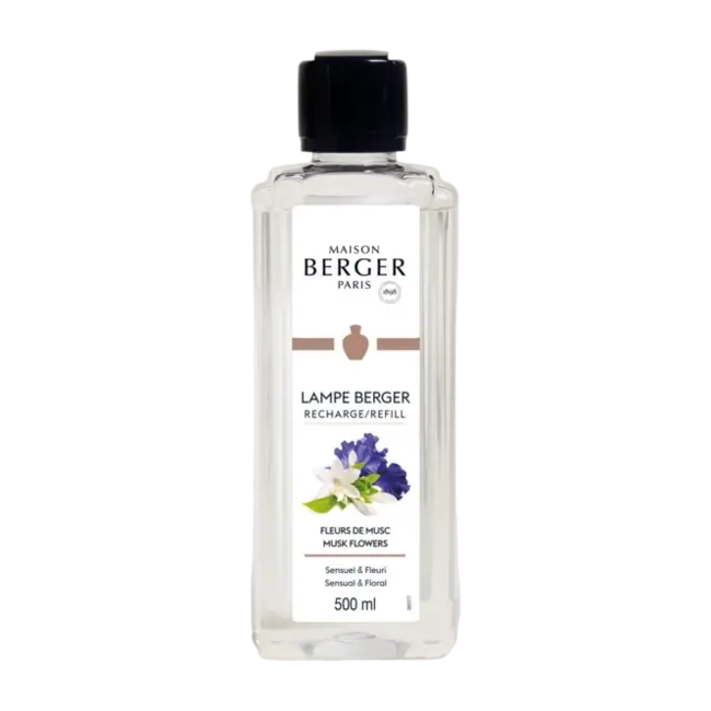 Lampe Berger Navulling Geurbrander Fleurs De Musc / Musk Flowers 500ml