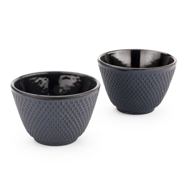 Bredemeijer Theekopjes Xilin, blauw, set van 2