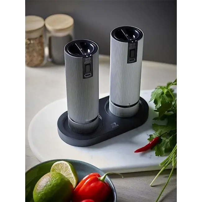 Peugeot Houder voor een Pepermolen Zoutmolen Linea Mat Zwart Bamboo