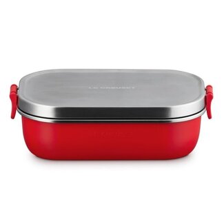 Le Creuset Lunchbox On The Go Kersenrood 0.9L