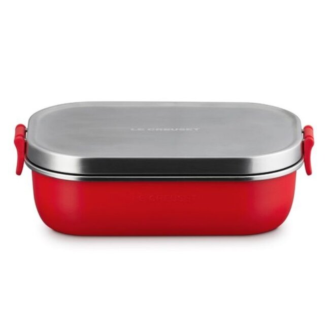 Le Creuset Lunchbox Broodtrommel On The Go Kersenrood 0.9L