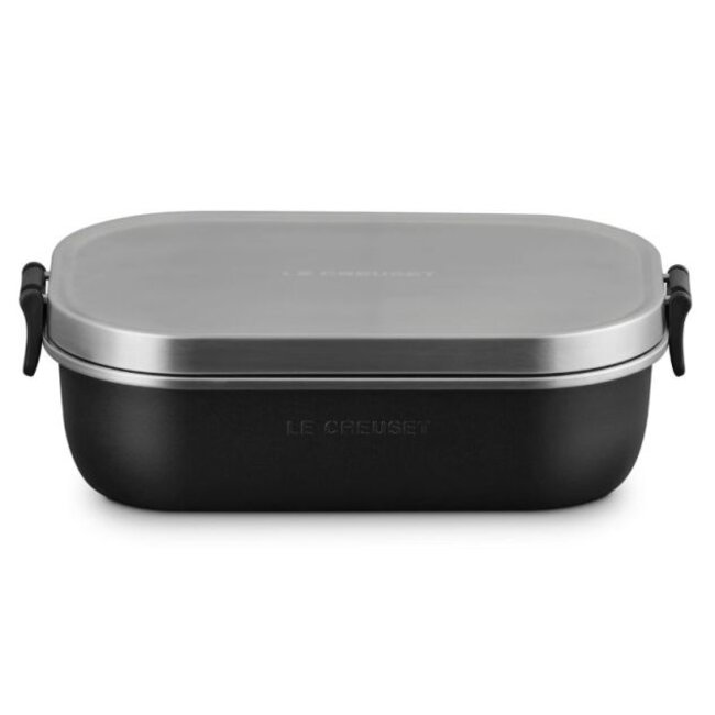 Le Creuset Lunchbox On The Go Mat Zwart 0.9L