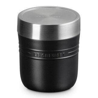 Le Creuset Lunchbeker On The Go Mat Zwart 0.5L