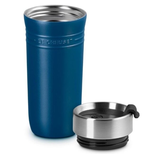 Le Creuset Thermosbeker On The Go Deep Teal 0.35L