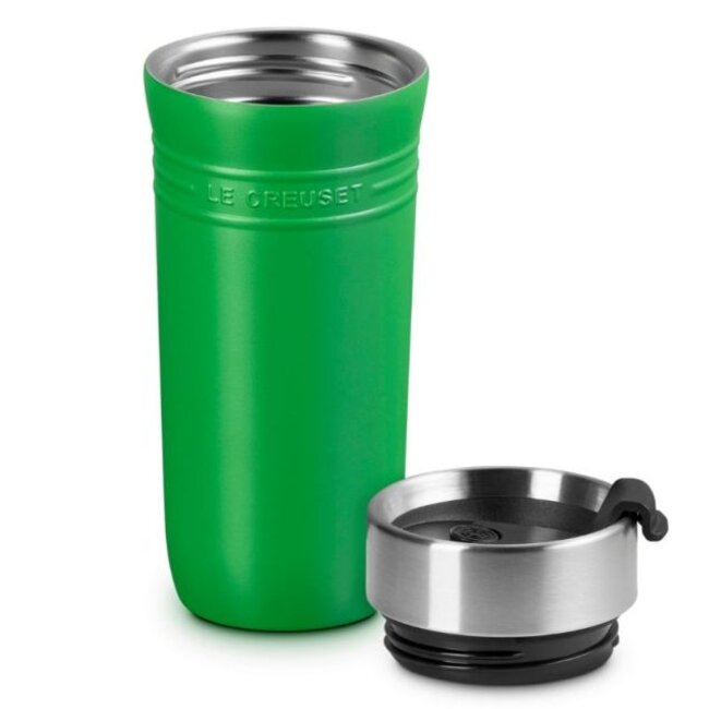 Le Creuset Thermosbeker On The Go Bamboo 0.35L