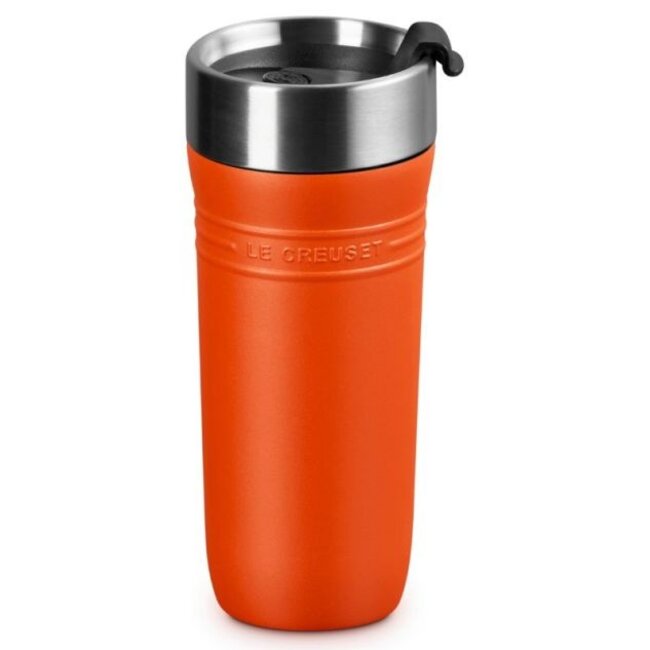 Le Creuset Thermosbeker On The Go Oranjerood 0.35L