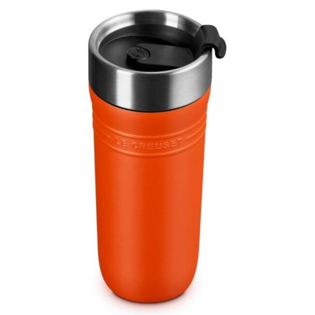 Le Creuset Thermosbeker On The Go Oranjerood 0.35L